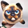 Подарочная мягкая игрушка "Сиам", 25 см