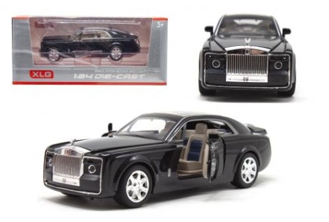 Машинка металева "Rolls-Royce Sweptail" (чорна)