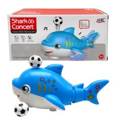 Дельфін на батарейках,в коробці (БЛАКИТНИЙ)