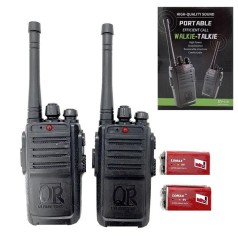 Рация "Portable Walkie Talkie" с батарейками