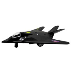 Літак інерційний (металопластик), озвучений, зі світлом (14,5 см)