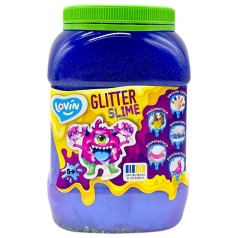 Слайм-антистресс "Lovin: Big slime", 1150 мл, Фиолетовый