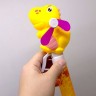 Мыльные пузыри 2в1 игрушка - вентилятор "Динозаврик" 19,6см (Зеленый)