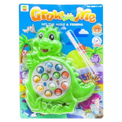 Інтерактивна іграшка "Рибалка: Динозаврик", зелений