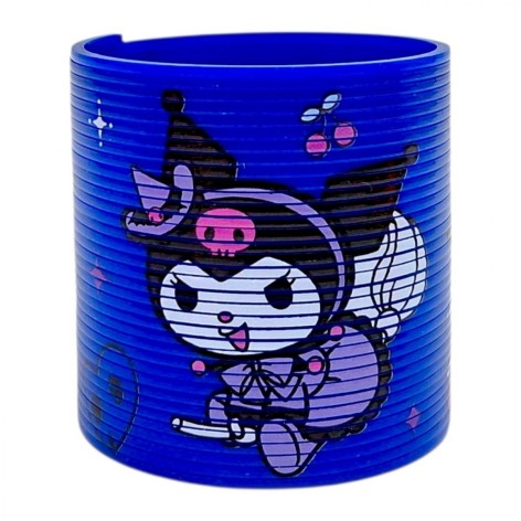 Іграшка веселка пружинка "Kuromi" 5.5 см СИНЯ