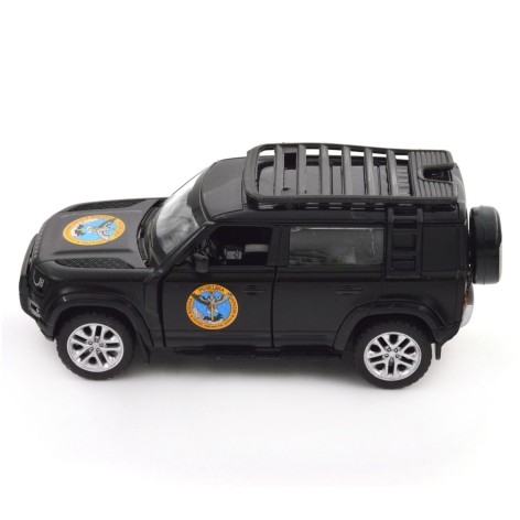 Автомодель серии "Шевроны Героев" - LAND ROVER DEFENDER 110 - "ГУР МО"