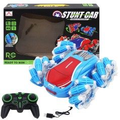 Машинка на радиоуправлении "Stunt Car", синий