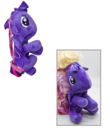 Мягкий рюкзак "Пони" (фиолетовый)