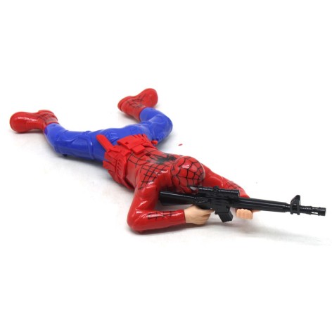 Ползающий Человек Паук с автоматом (33 см )