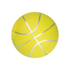 М'яч баскетбольний жовтий, розмір 7