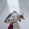 Игрушка мягконабивная "Рыба - Карась серебряный", 70 см