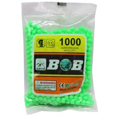 Пульки для оружия, 1000 шт. (зеленый)