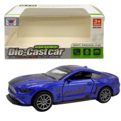 Машинка 1:32 металлическая MUSTANG COBRA (СИНИЙ)