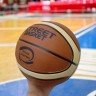 Мяч баскетбольный размер №7, коричнево-салатовый