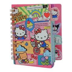 Блокнот на спіралі аніме Hello Kitty