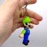 Брелок (3d печать) "БРАТЬЯ МАРИО: ЛУИДЖИ \ MARIO", 7.5 см