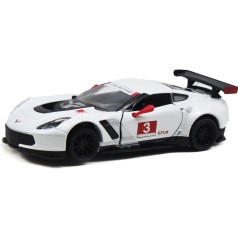 Машинка металлическая "Chevrolet Corvette C7 2016", белый