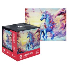 Пазлы "Фэнтези. Единорог", 300 деталей