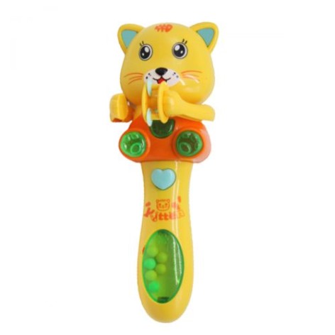 Музична іграшка "Котик", жовтий