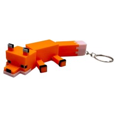 3D Брелоки MINECRAFT / МАЙНКРАФТ FOX/ ЛИСИЧКА KEYCHAIN, 3D печать