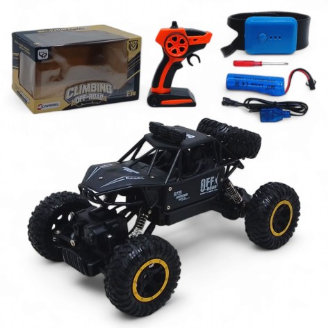 Радіокерована машинка "Climbing Off-Road", чорна