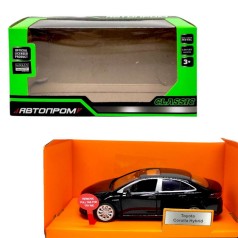 Машинка металева "Автопром: Toyota Corolla Hybrid" (ЧОРНА)