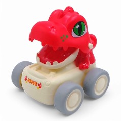 Динозавр заводний на колесах (Червоний)