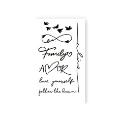 Папа «Amor с птичками»