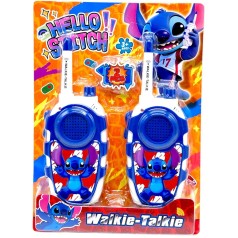 Рация игрушечная "Стич" (2 рации, на батарейках)