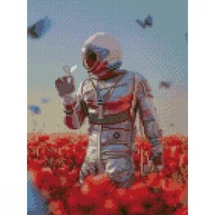 АЛМАЗНАЯ МОЗАИКА "космическое поле"