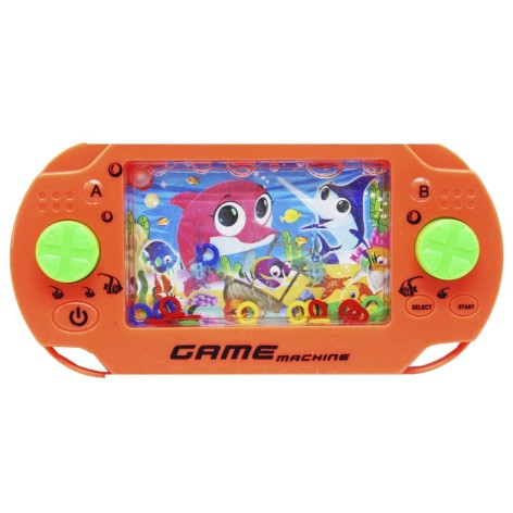 Водная игра с колечками "Game machine", оранжевая