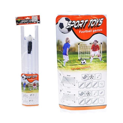 Футбольні ворота в кульку D820-23 65*15*4см