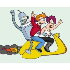 Картина по номерам "Футурама" 40х50 см