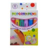 3D краски С 65543 Popcorn Pens 6 цветов, становятся объемными от нагрева, в коробке.