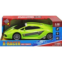 Машинка инерционная  "X-Racer" (салатовая)