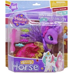 Фигурка "My little pony" с аксессуарами, фиолетовая