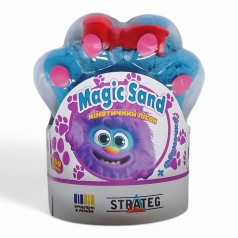 Кинетический песок "Magic Sand. Лапка", 250 г (голубой)