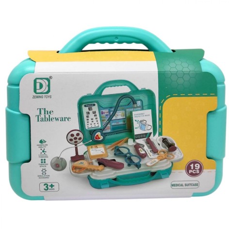 Набір лікаря (19 елементів), у валізі