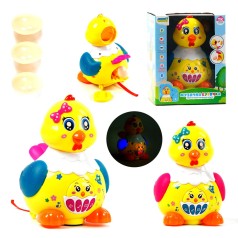 Интерактивная игрушка "Музыкальная курочка" (укр)