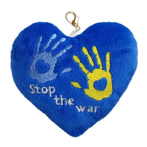Брелок "STOP THE WAR"