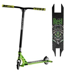 Самокат трюковый "Best Scooter Паук" (зеленый)