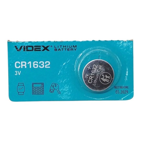 Батарейка Videx «таблетка» CR1632 (22172)