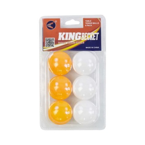 М'яч для настільного тенісу "Kingbecket" (6 шт)