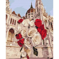 Картина по номерам "Розы в Будапеште" ★★★