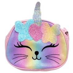 Сумочка дитяча "Котик" 19*15*6 см (РОЖЕВИЙ)