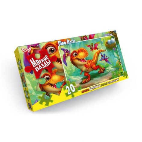М'які пазли "Діно парк", 20 елем. (вигляд 1)