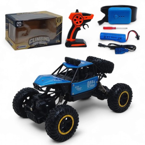 Радіокерована машинка "Climbing Off-Road", синя