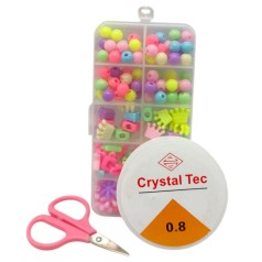 Бісер з набором в коробці (14*7*2,1см)