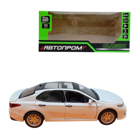 Машина мет. 1:34 Toyota CAMRY, батар., свет, звук, откр. дверь