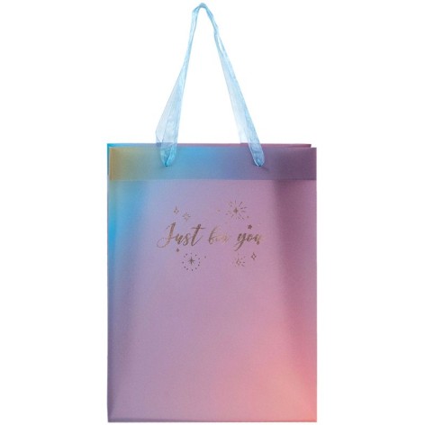 Пакет пластиковий подарочный 25х19 см, Just for you-2
